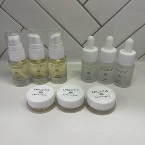 Epicutis Lipid Serum, Hyvia Cream and Oil Cleanser